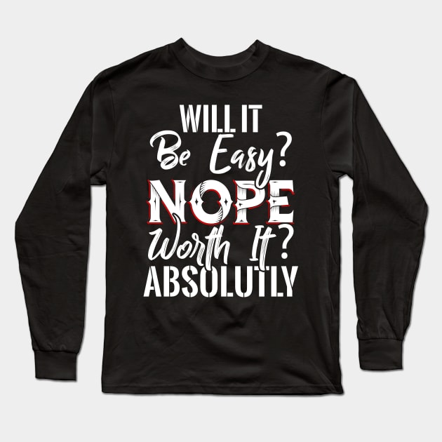 Nope Long Sleeve T-Shirt by Dojaja